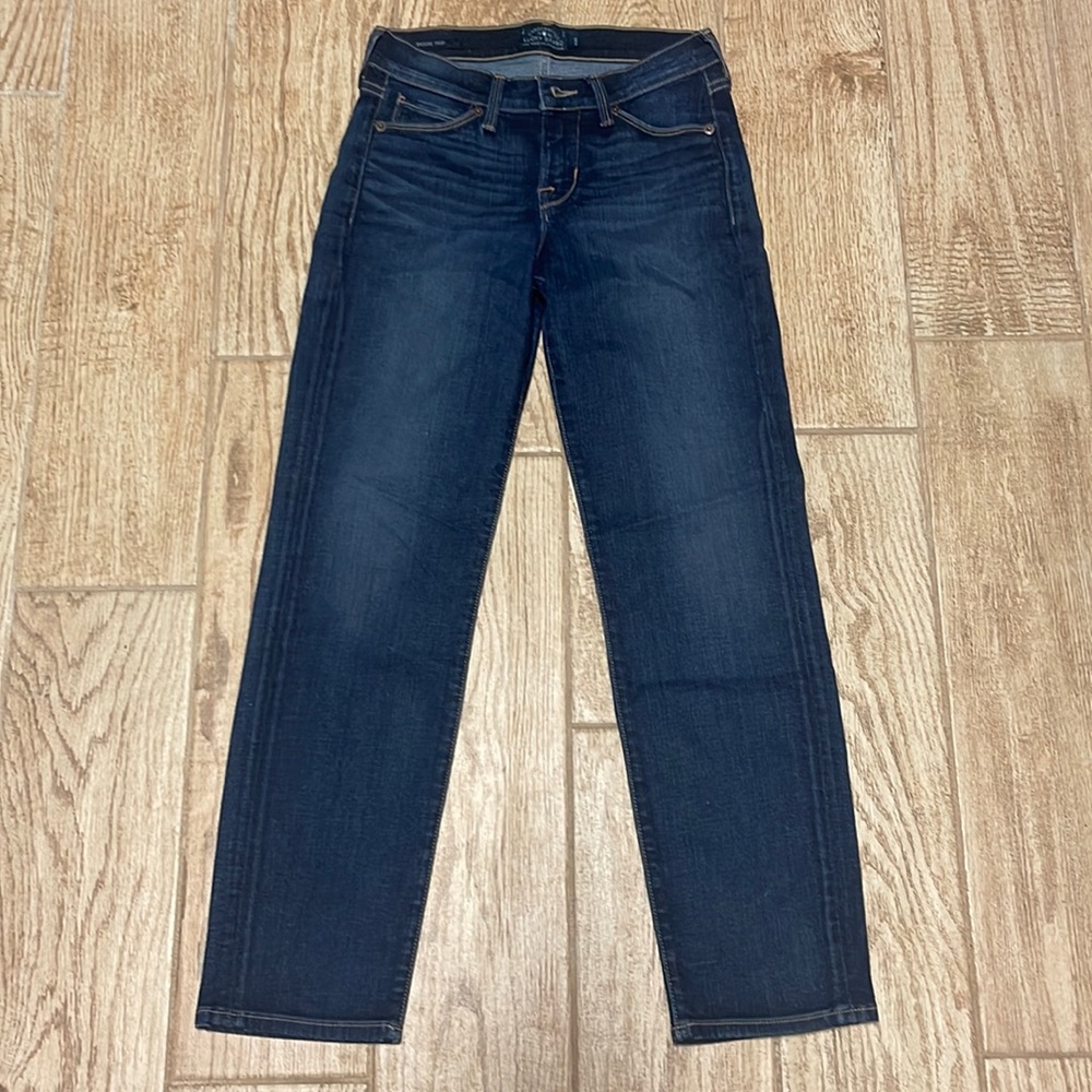 SOLD- Lucky brand straight leg brook crop jeans